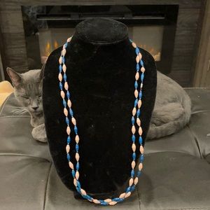 NWOT Handmade Paper Bead Necklace from Uganda
